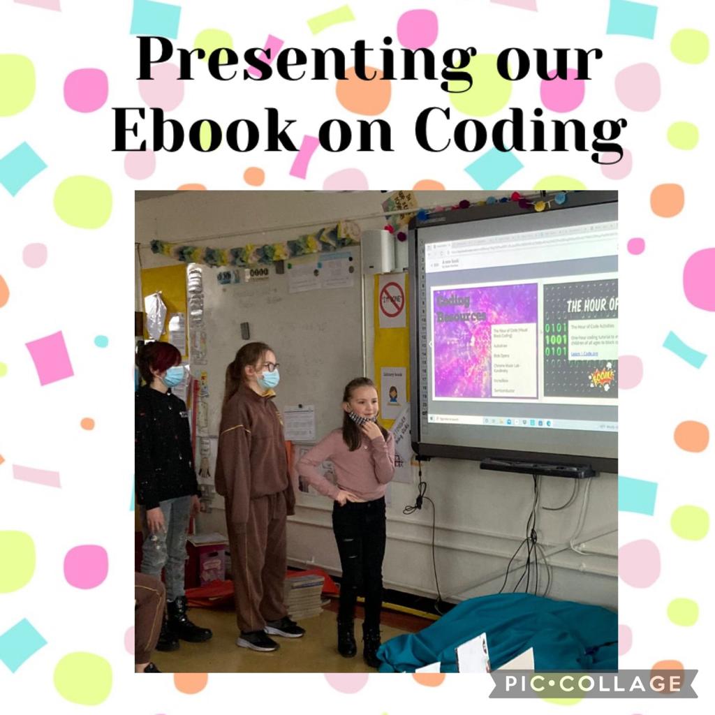 Coding Ebook in 5th Class.