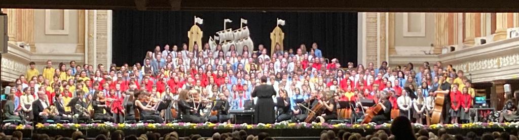 National Children’s Choir Performance 4th May 2023