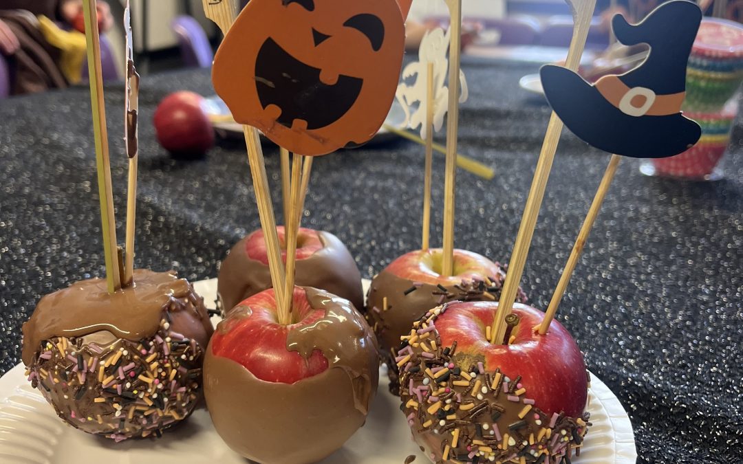 Chocolate Candy Apples