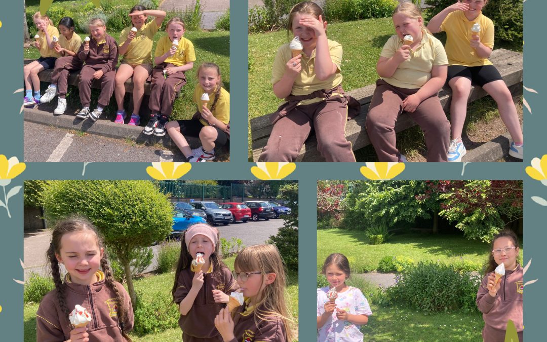 Ice-cream in the Sunshine!