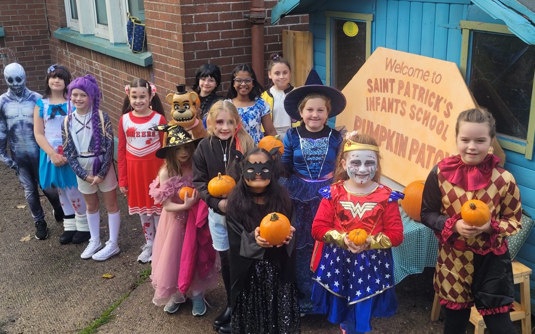 Halloween fun in 3rd