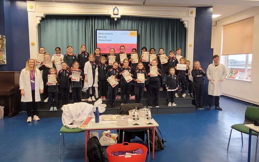 Learning about blood with Scientists from UCC